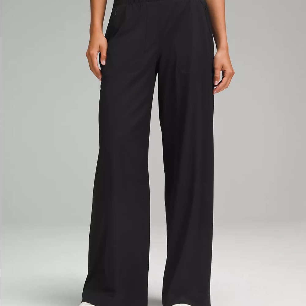 Lululemon Swiftly Wide-Leg Pants Black 8 - Picture 2 of 6